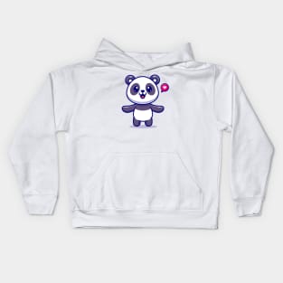 Cute Panda Cartoon Kids Hoodie